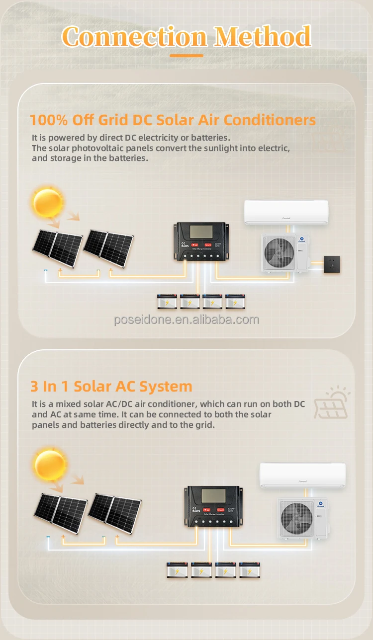 Gree AC DC Hybrid Solar Air Conditioner - Efficient Cooling