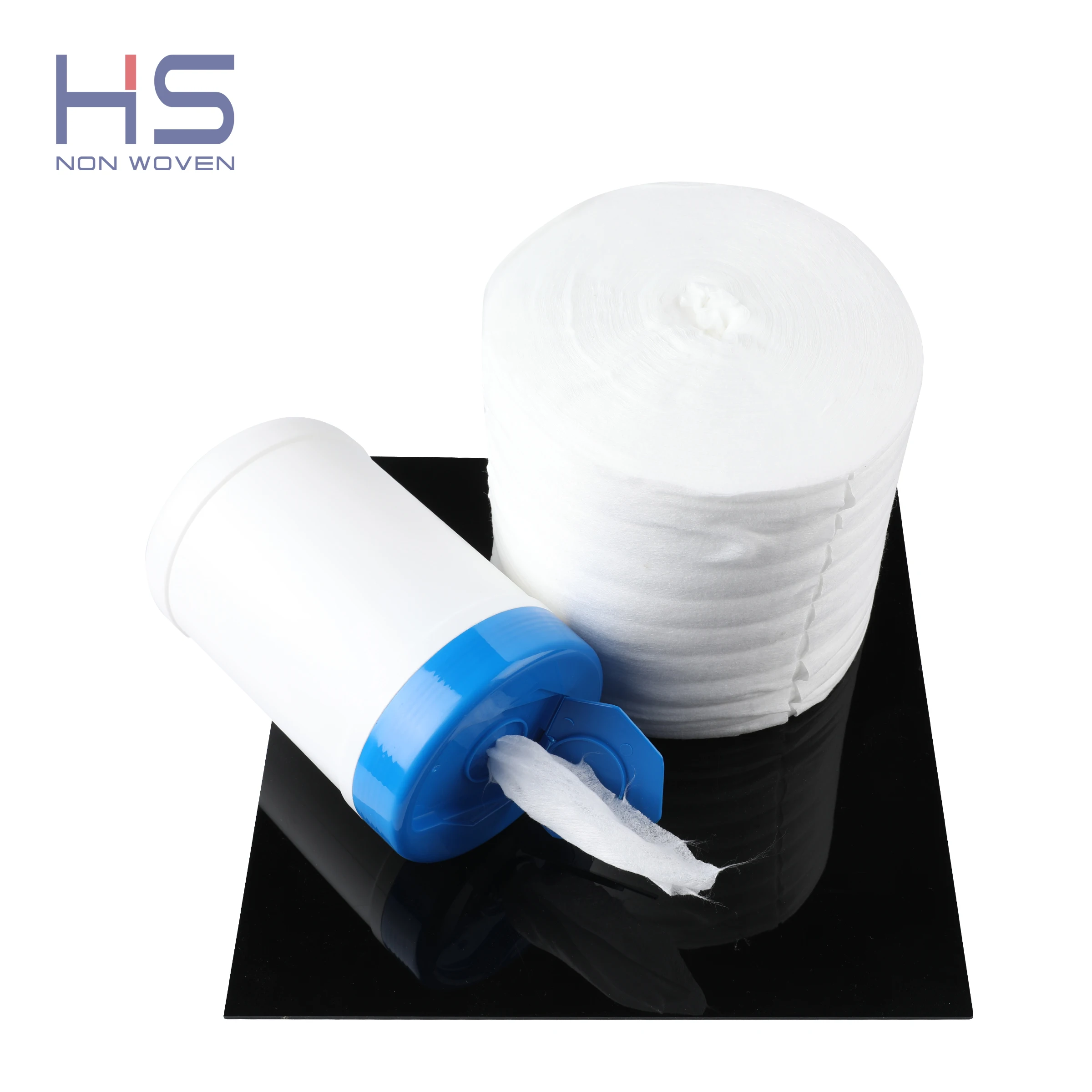 Multipurpose Disposable Nonwoven Fabric Dry Wipes For Plastic Canister