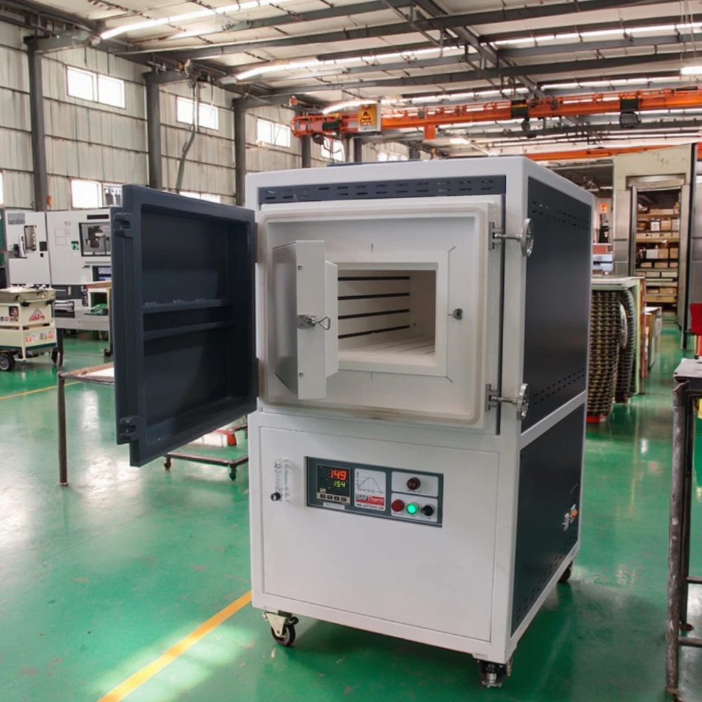 Lab Atmosphere Muffle Sintering Furnace Crucible Furnace Gemstone Heating Equipment Vacuum Electric Muffle Box Furnace