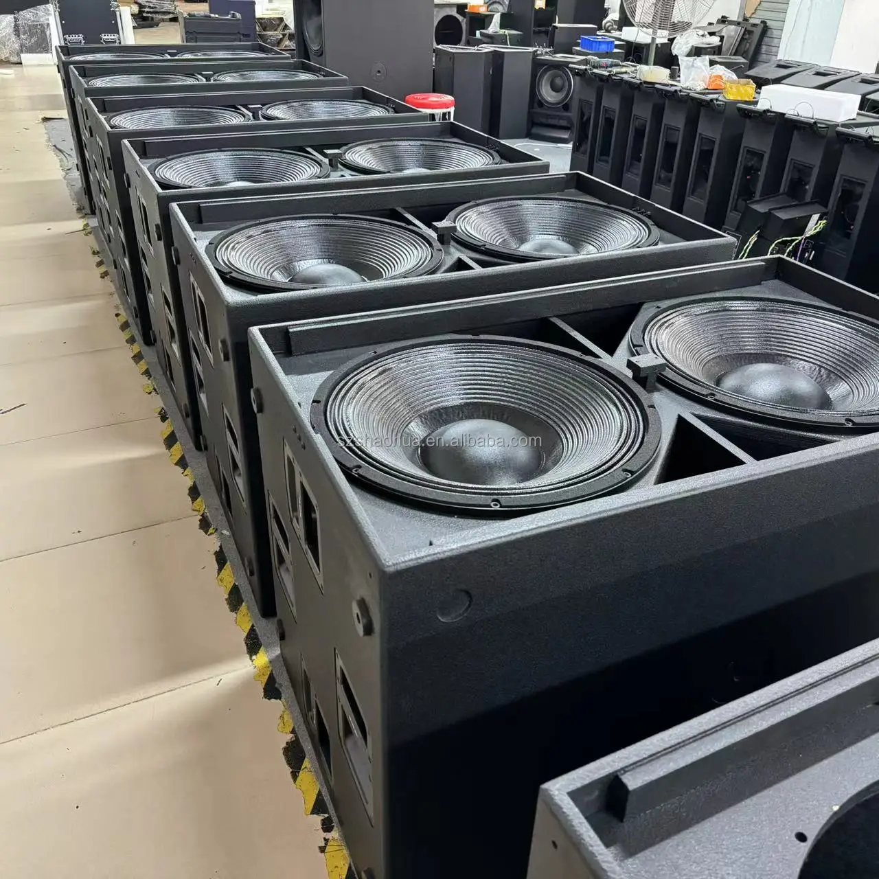 Sub 9006-AS Dual 18 Inch Active Subwoofer Commercial Sound System 9006 Subwoofers Speaker Pro Sound Audio