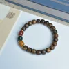 old beads 8*9mm18 three-color beads