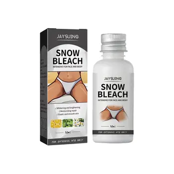 Custom Logo Snow Bleach Cream Private Part Underarm Whitening Hot Sale 30ml Body Lotion Adults Female Peeling Lotion