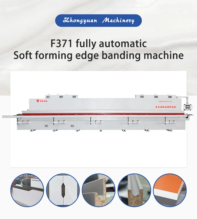 Fully Automatic Soft Forming Edge Banding Machine Woodworking Edge