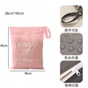 Small size - pink laundry bag pattern