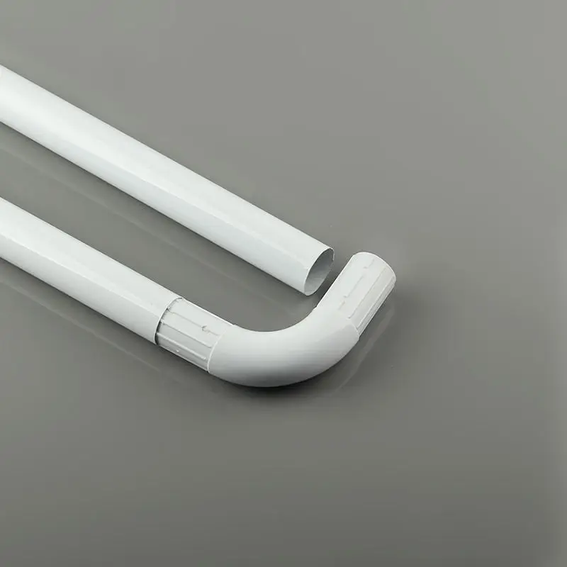 Custom U/l Shape Shower Curtain Rod 90*90cm Bath L Rod Shower Curtain