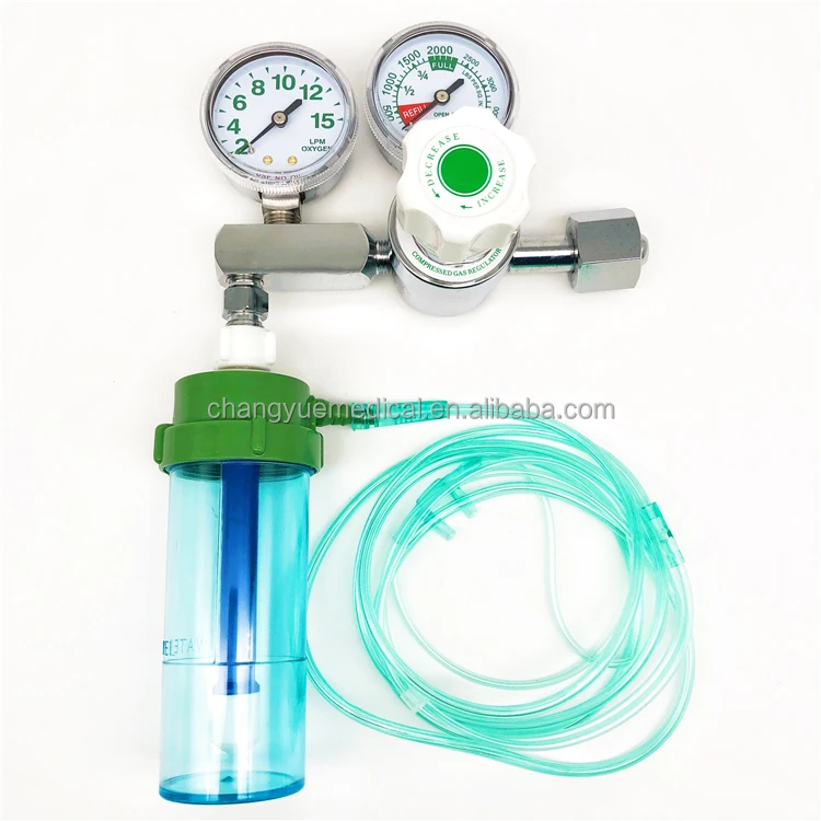 Sample Available China Oxygen-Regulator CF-0202 Medical Oxygen Gauze Regulator for Hospital