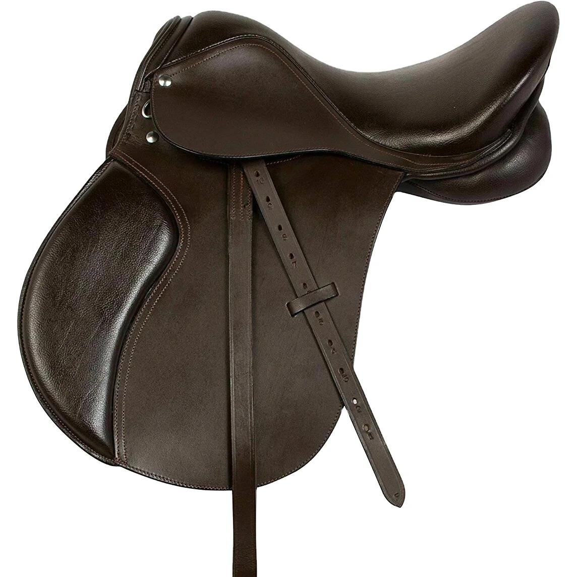 All Purpose Dressage Jumping Close Contact Leather English Horse Saddle Tack. 