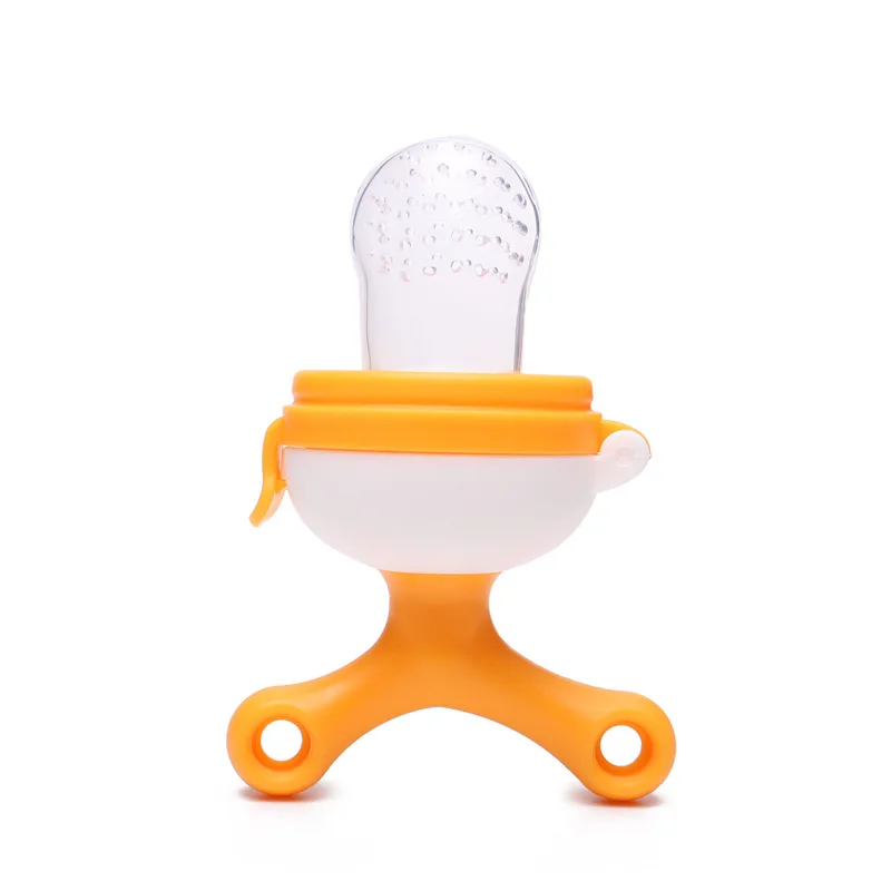 2020 New style Safety Baby Fresh Food Feeder vegetable Fruit Feeder Bpa Free Pacifier Infant colorful Silicone Teether