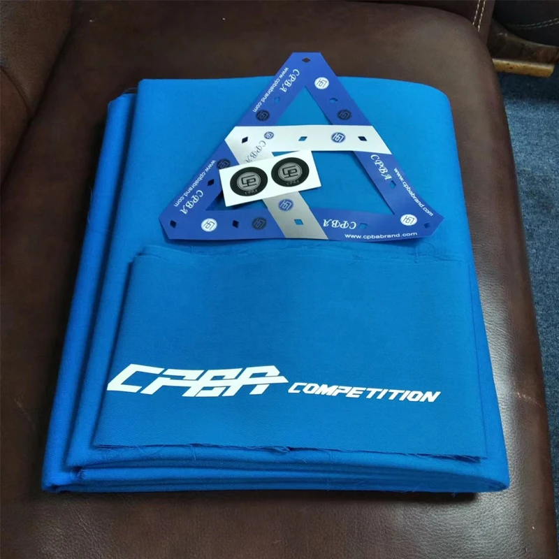 ビリヤード　CPBA Competitionクロス9ft エレクトリックブルー Factory Price Original CPBA Royal Competition Pool Table Cloth