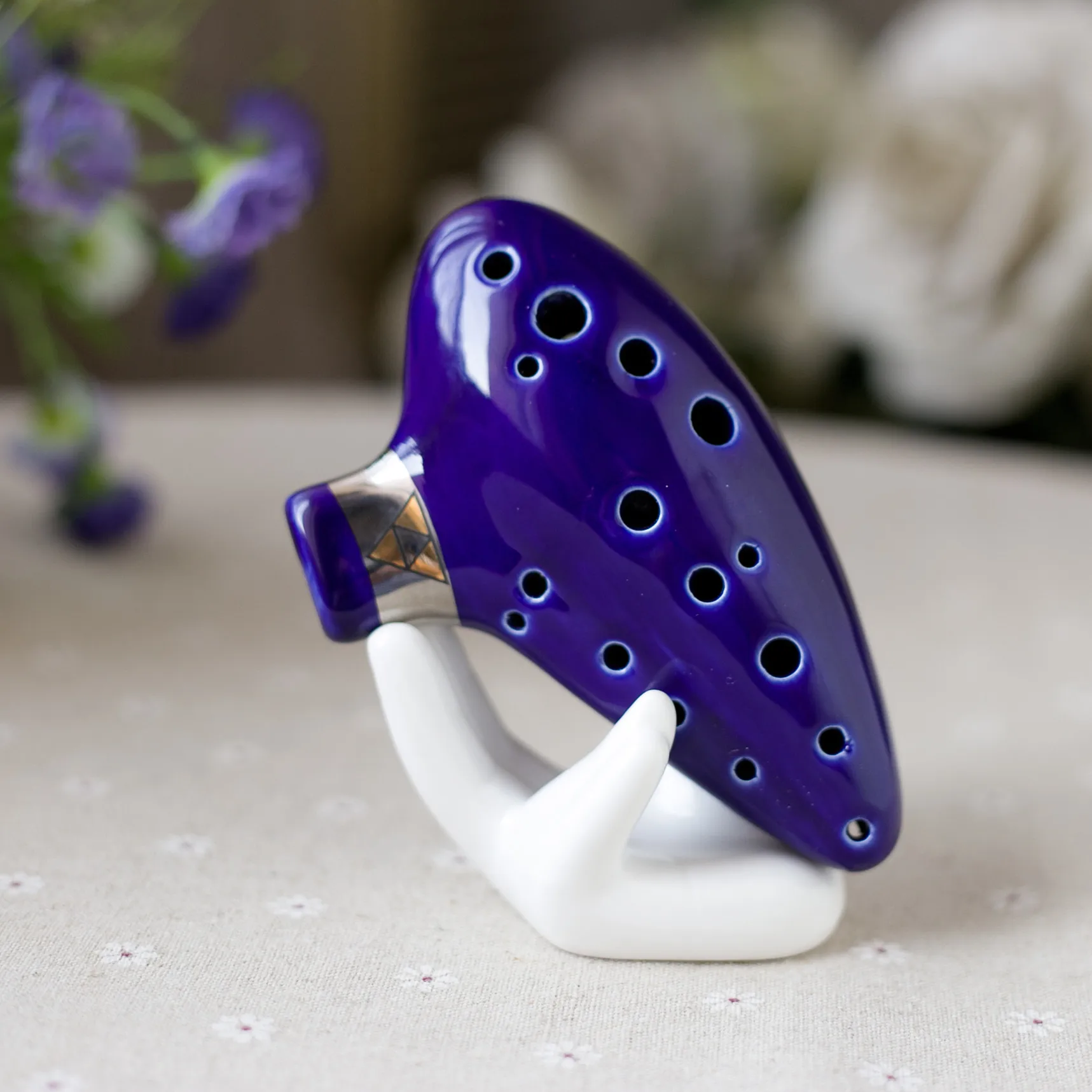 5 Colors 12 Hole Ocarina Instrument Ceramic Alto C Legend Of Zelda