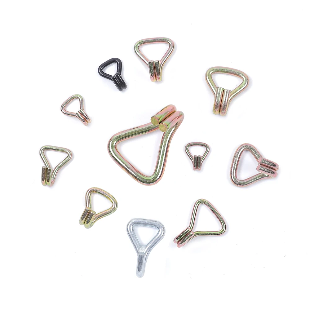 HOt Sale Factory Direct Supply 1inch Black PVC Coated Hook Wire Double j