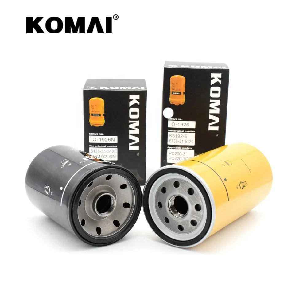 Cartridge Oil Filter 6136-51-5121 for Komatsu WD-420-3, 99.9