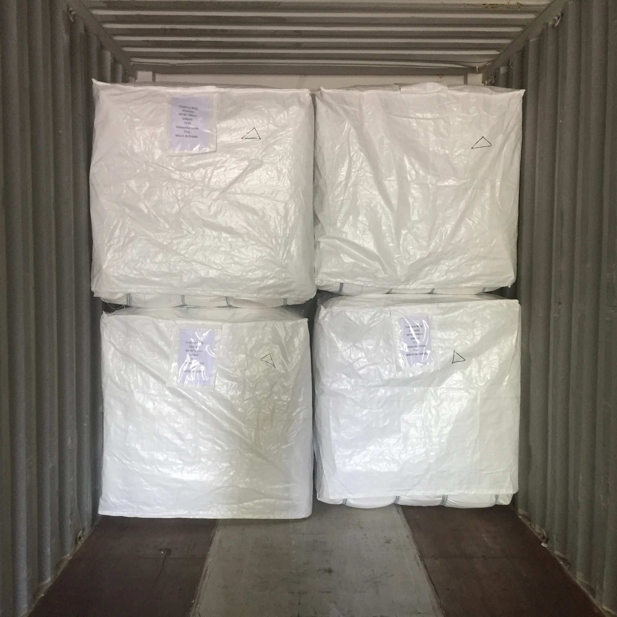 20ft 40ft Container Dry Bulk Liner For Salt Rice Grain Pe Pp Sea Bulk ...