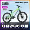 Kit Shimano Feiran 580Pro a 7 velocità - Un'esplosione di verde e blu.