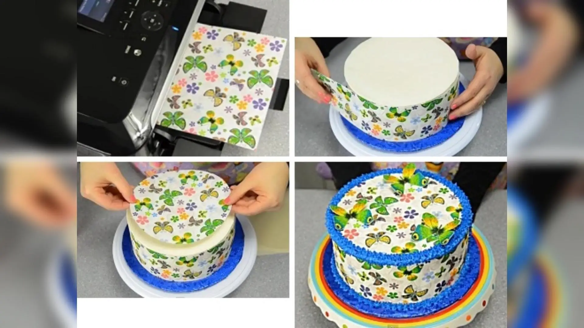 Cartine Commestibili Per Decorazione Torte - Formato A4, Vaniglia | Per Cupcake E Dolci - Foto 3