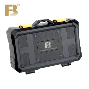 FB-SCB08 Shockproof case SD Card and Two Battery Storage and Memory Card Reader Waterproof Moisture-proof for Digital Camera