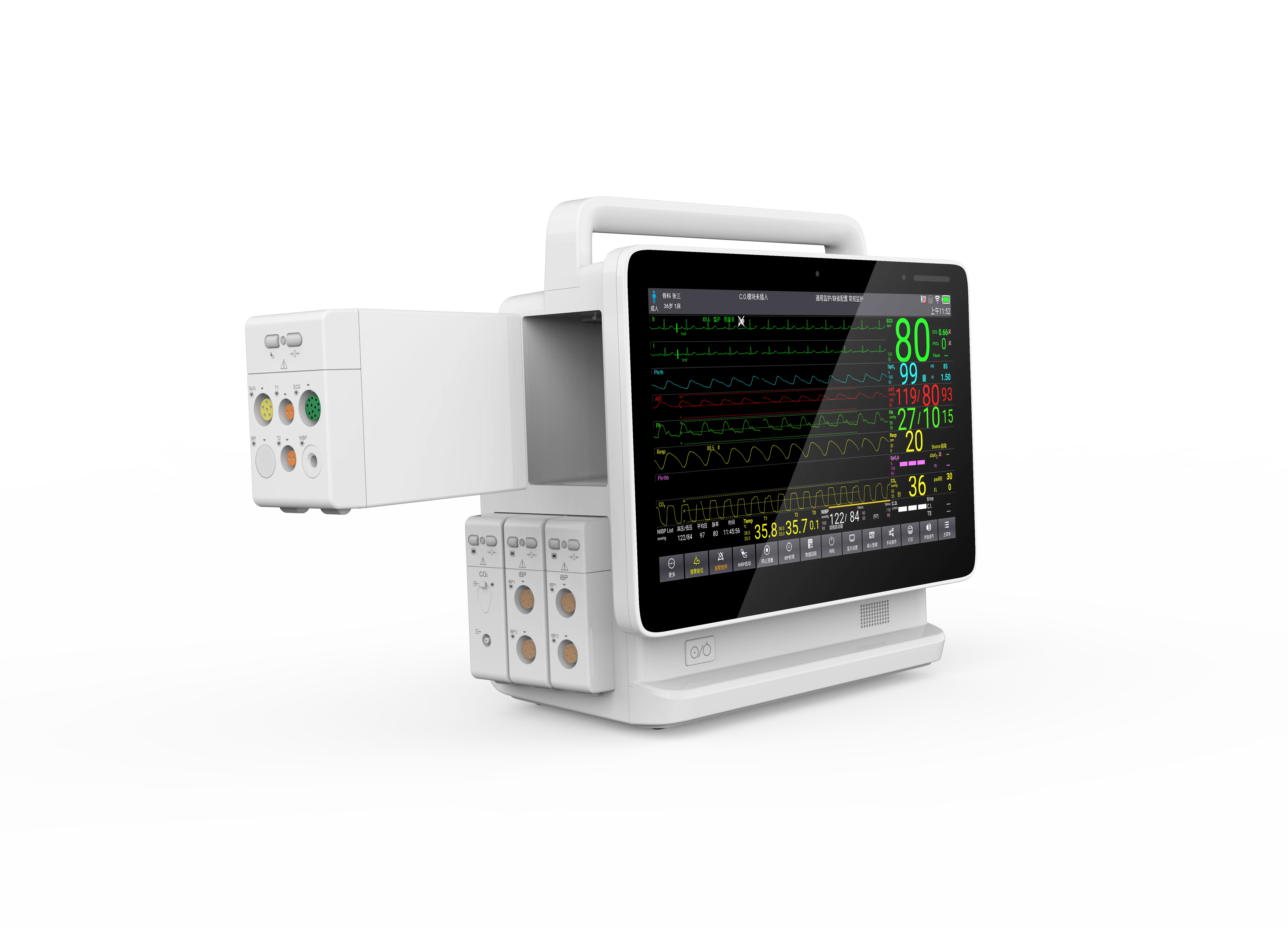 CONTEC TS13 TS1 серии, новый дизайн, для больницы, ICU, вилка для пациента