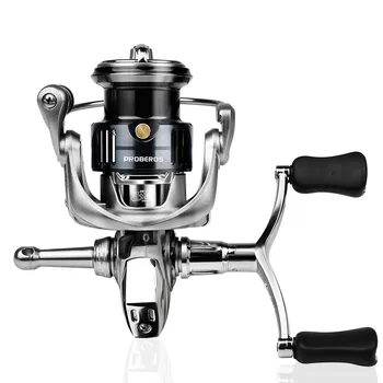 Hot Selling 7+1BB Left Right Interchangeable Double Handles Spinning Fishing Reel Casting Saltwater Fishing Trout Spinning Reel