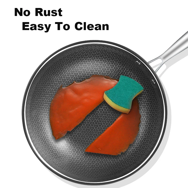 Nonstick Frying Pan Stainless Steel Pan Nonstick