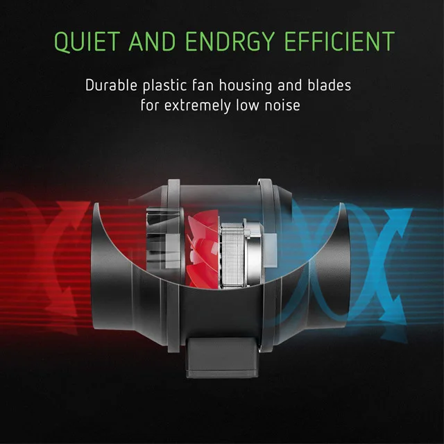 Inline Duct Fan, Centrifugal, 110/220V - detail 18
