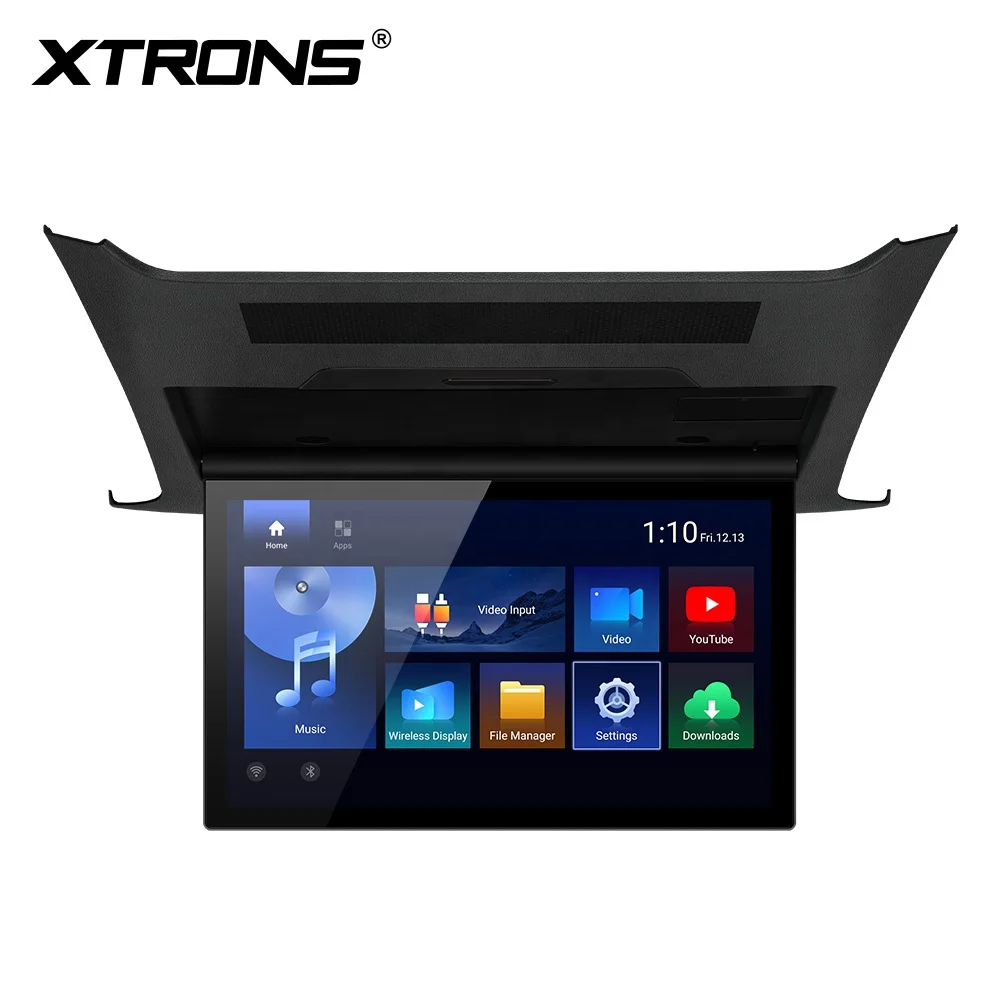 リモコンデバイス タッチスクリーン XTRONS 14インチ タッチスクリーン フリップダウン式 Android カー