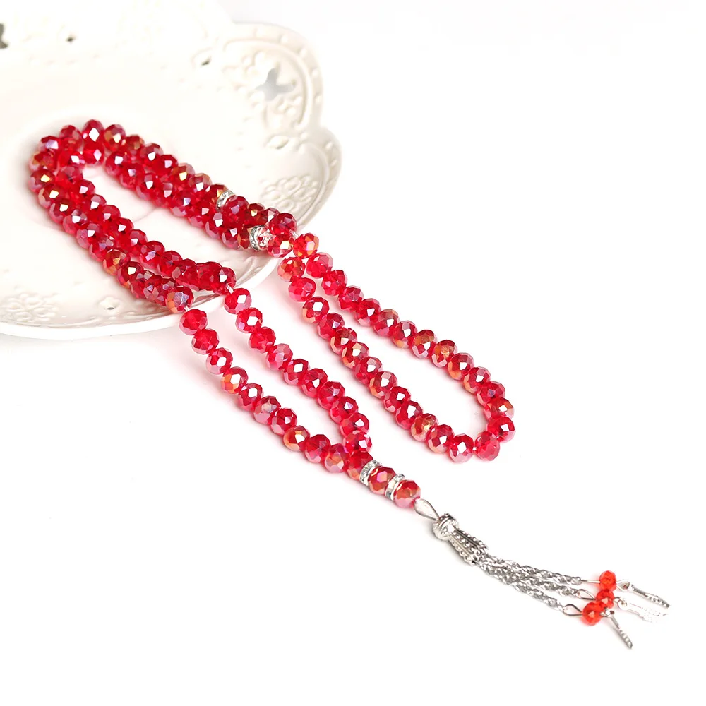 Multi Style 8mm Rosary Worship Necklaces for Muslims