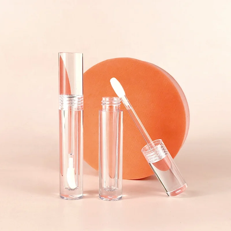 Custom Logo 2ml 4ml 6ml 10ml Mini Empty Big Brush Lip Tint Bottle Lip Gloss Containers Lipgloss Tubes and Packaging