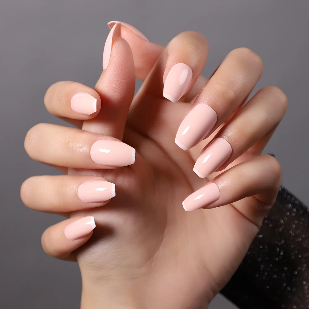 Revamp Your Look with Trendy Acrylic Nails in Solid Colors - Click Here!