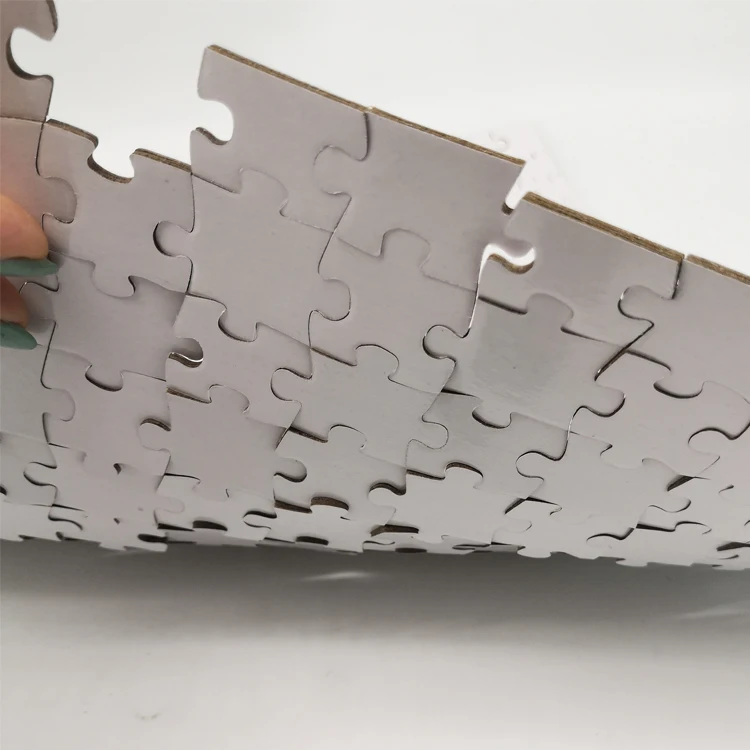 Пользовательские печати картона бумажные Пазлы a3 a5 30 100 300 500 1000 шт. сублимации головоломки blanks футболки для