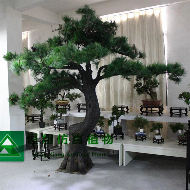 Custom Indoor Outdoor Landscape Project Big Trunk Artificial Plants Old ...