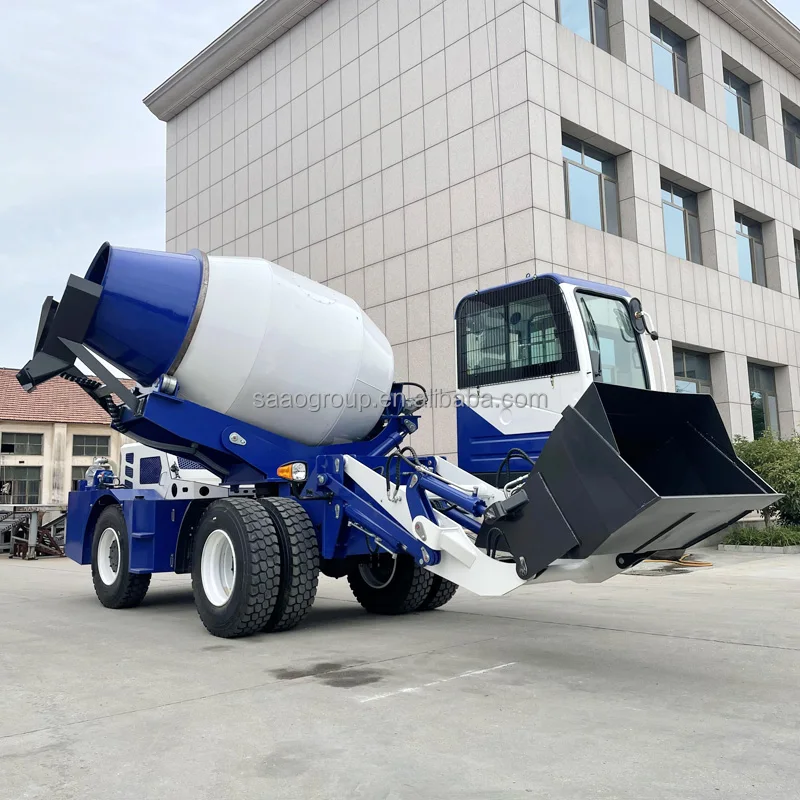 Quality Automatic Self-loading Self Loading Concrete Mixer Construction ...