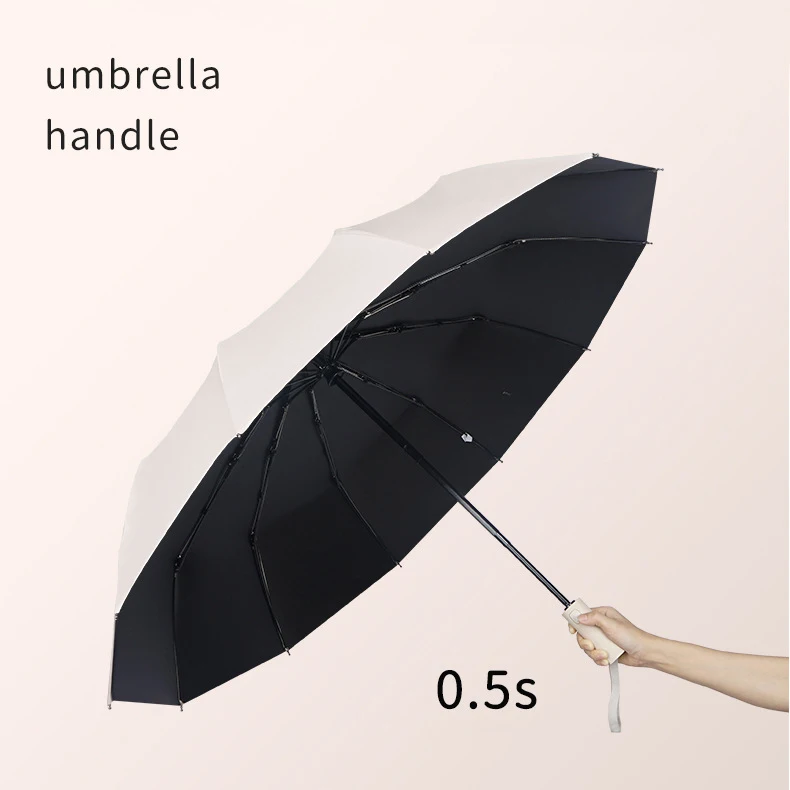 Uv Umbrella Protection Sun Compact Windproof Travel Folding Umbrella