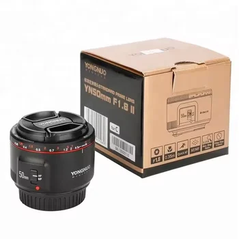YONGNUO YN50mm 50MM F1.8 II Large Aperture Auto Focus Lens for Bokeh Effect Camera Lens for 70D 5D2 5D3 600D DSLR product image