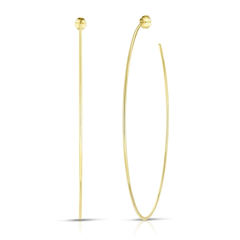 large gold hoop earrings for sale
