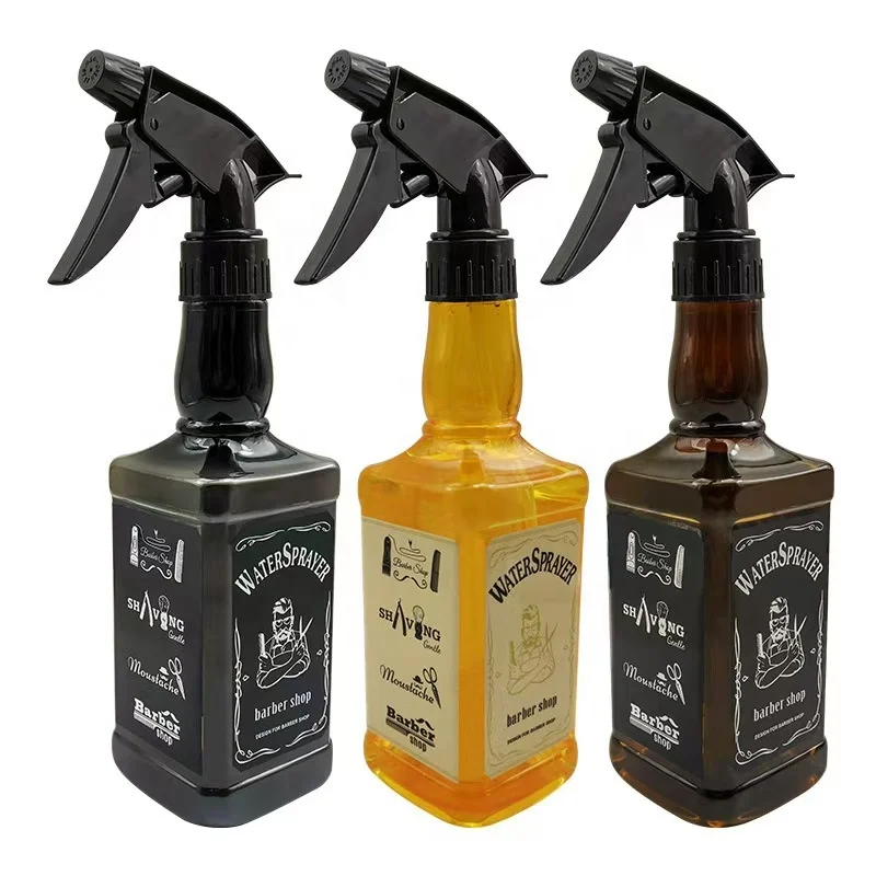 THE BELL Flacone Spray In Plastica 400 Ml, Ugello Regolabile, Nebbia Fine, Riutilizzabile, Per Piante, Cucina, Pulizie, Saloni E Barbieri