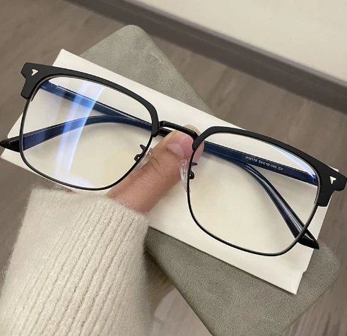 GWTNN OEM Gafas De Sol Redondas Optische Rahmen-Computerbrille mit Blaulichtfilter, Unisex_voghion.com