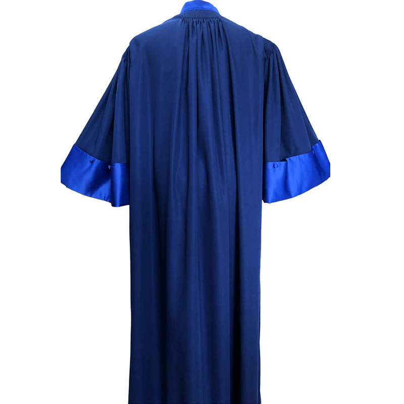 High Quality Custom Blue Judge Robe Toga Dress