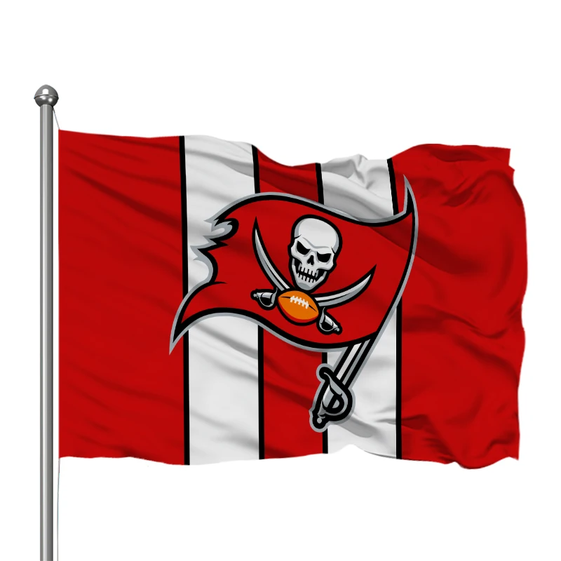 Buccaneers Tall Team Flag Kit - Flag World