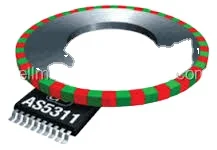 Absolute Rotary Encoder Sensors Multipoles Multipolar Ring Magnet 64pole 128 Poles 32poles Multi Poles Code Magnetic Encoders