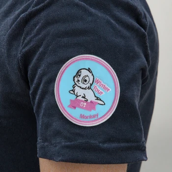 Custom Embroidery Patches Logo Design Iron-On for Clothing Hats Printed Heat Press Sew on Embroidery Patches