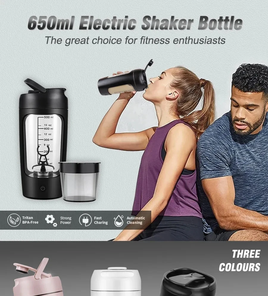 Promotional 12 oz. Mini Fitness Shaker