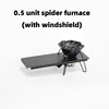 0.5 unit spider furnace(with windshield)