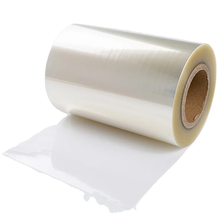 Custom Width Bopp Transparent Polyester Clod Laminating Mylar Roll Film for Paper Label