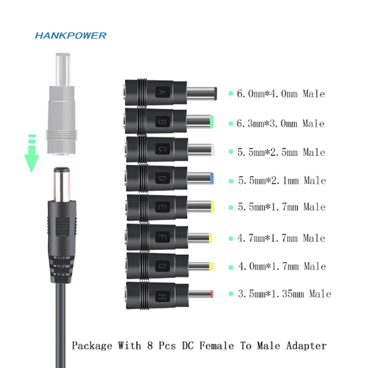 USB Power Boost Cord DC 5V to DC 5V / 9V / 12V Step up Module USB Converter Adapter Cable 2.1x5.5mm