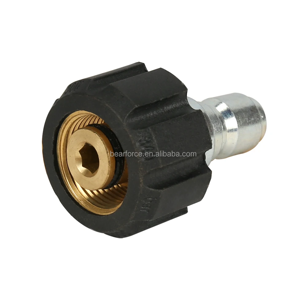 Pressure Washer Brass Adapter High Pressure Cleaner Brass Connector M22