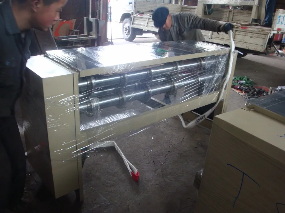 Cutting Machine Separators Manual Feeding Thin Blade Cardboard Corrugated Carton Board Slitter Scorer Carton Making Machine