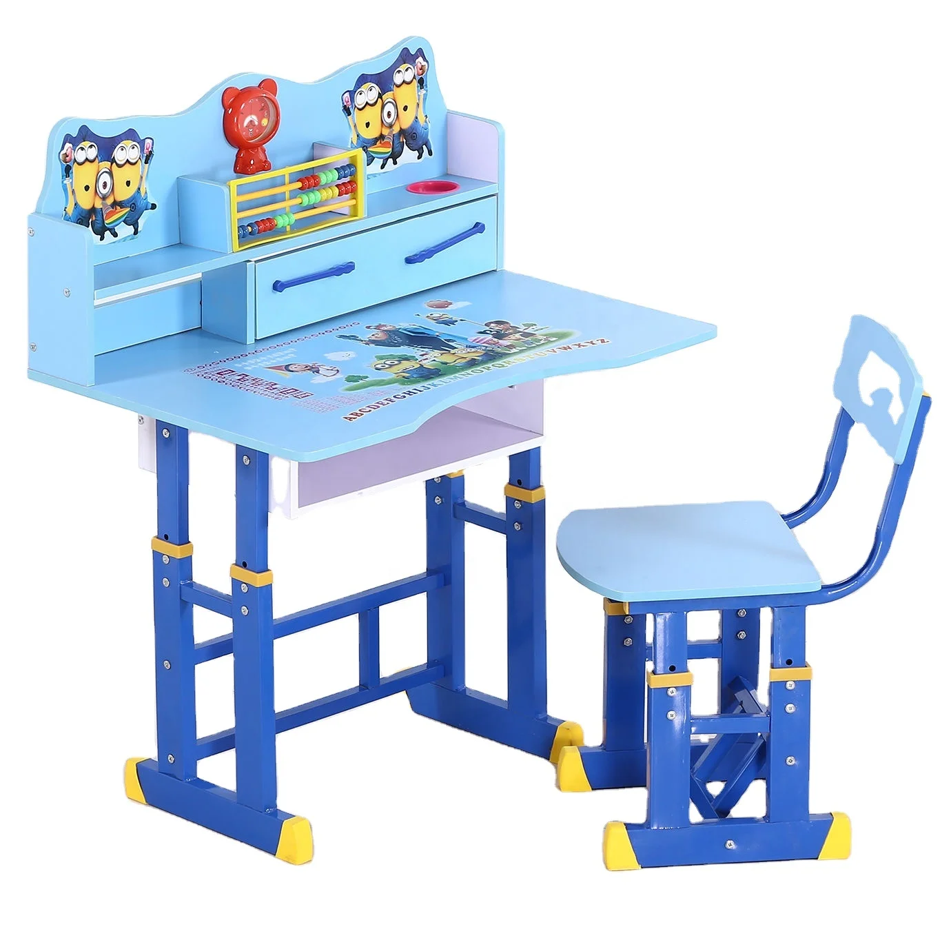a variety of lifting desks for childrens learning