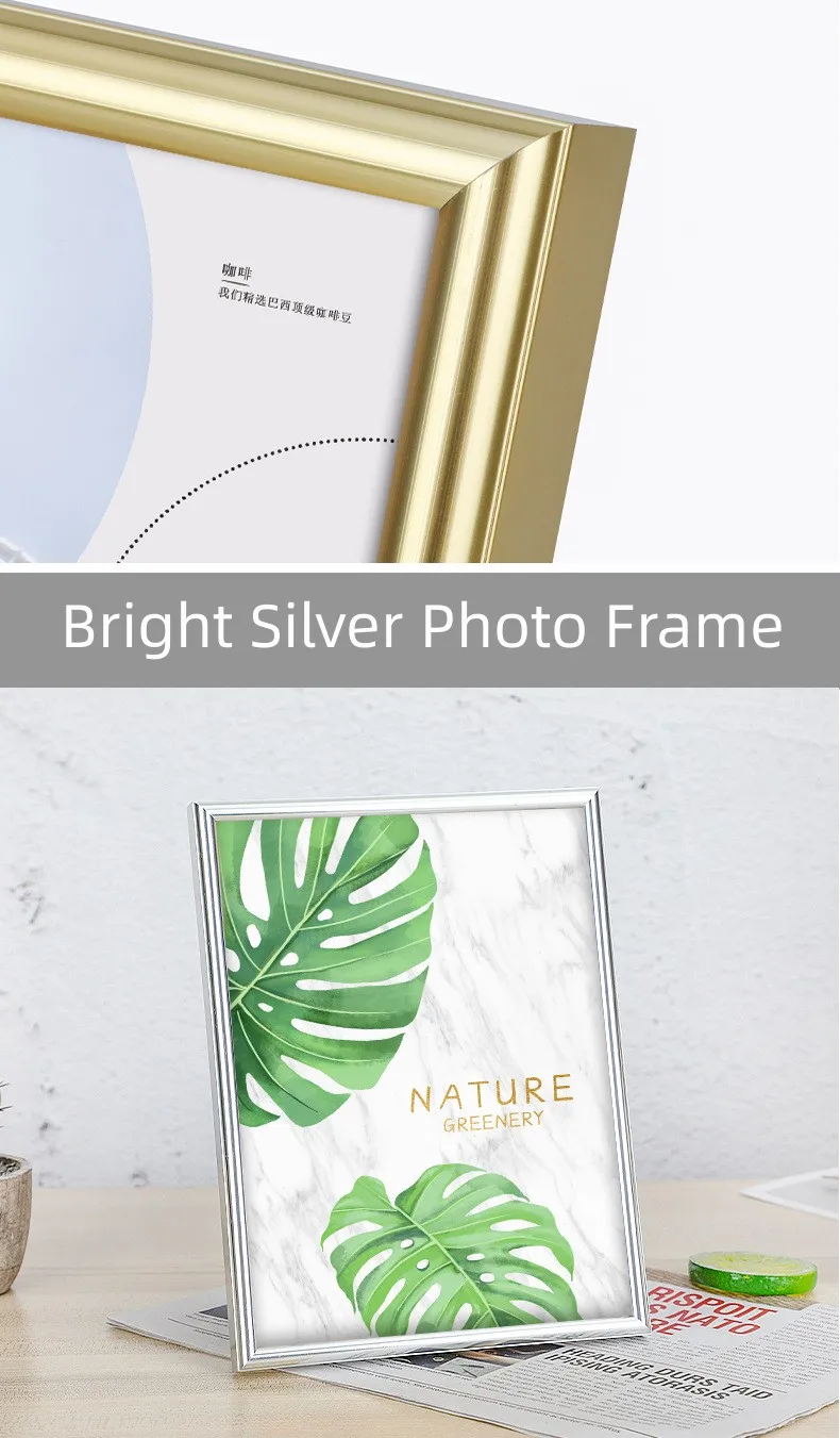 Custom size a0 a1 a2 a3 a4 a5 clip open aluminum poster frame photo frame sign display snap frame