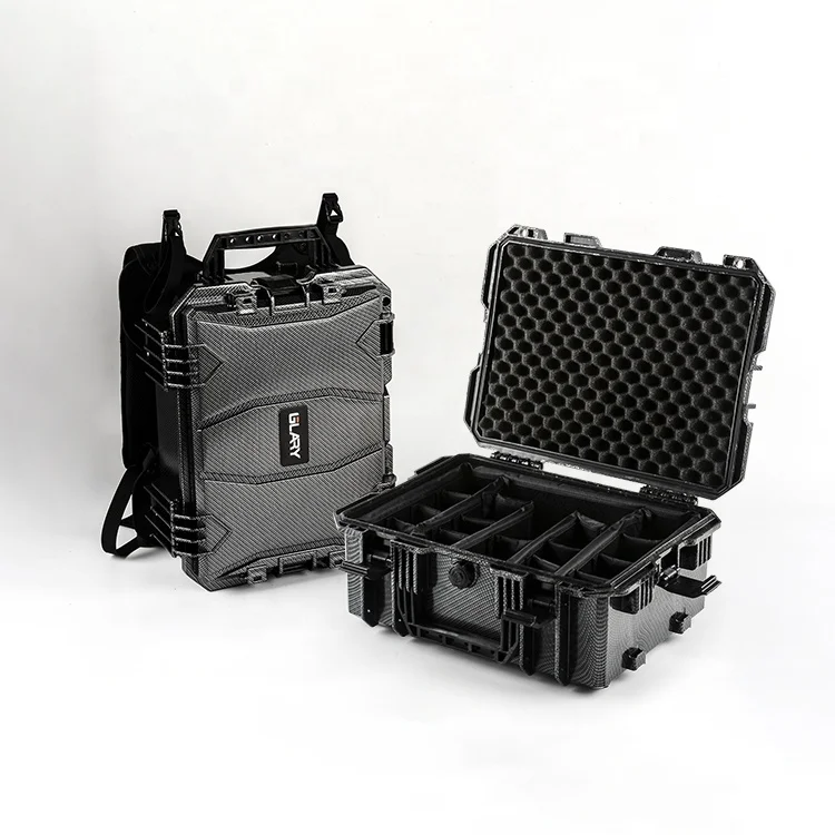 Водонепроницаемый футляр для камеры GLARY приветствуется OEM и ODM жесткий вращающихся тележек с колесами защитный