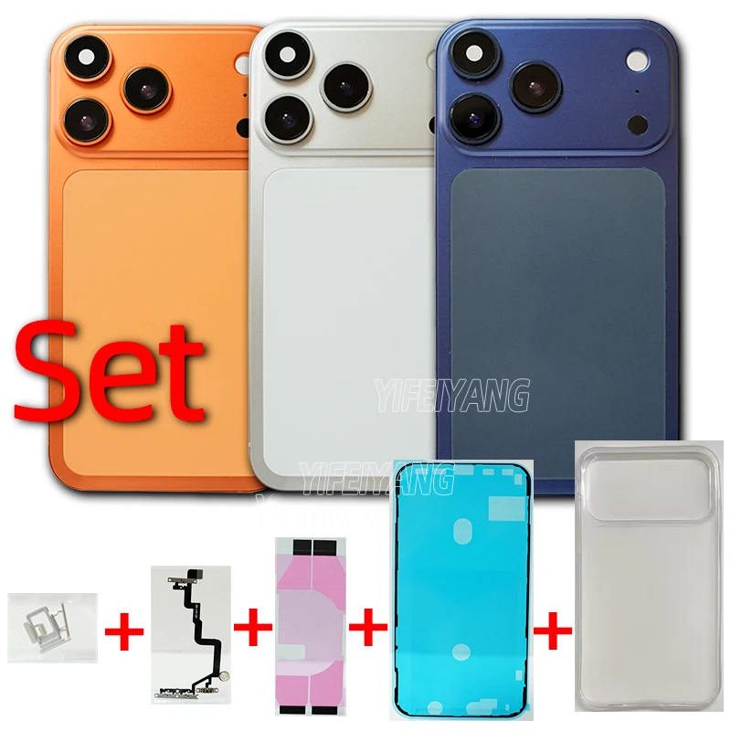 XR to 17 Pro Battery Cover Housing for iPhone XR, 11, 16 Pro